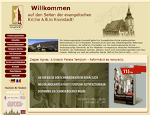 Tablet Screenshot of honterusgemeinde.ro